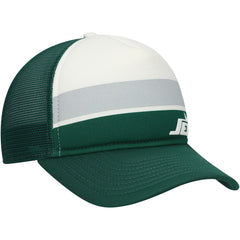 New York Jets New Era Youth Sport Night Color Block 9FORTY A-Frame Trucker Adjustable Hat