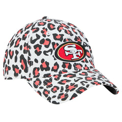 San Francisco 49ers New Era Girls Youth Active Leopard 9TWENTY Adjustable Hat