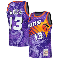 Steve Nash Phoenix Suns 1996/97 Hardwood Classics Asian Heritage 6.0 Swingman Throwback Player Jersey Discount