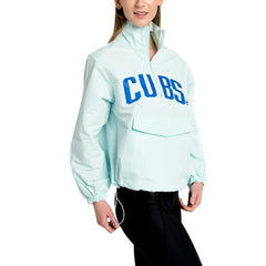 Chicago Cubs Lusso Women's Parker Half-Zip Jacket | MLB Near me