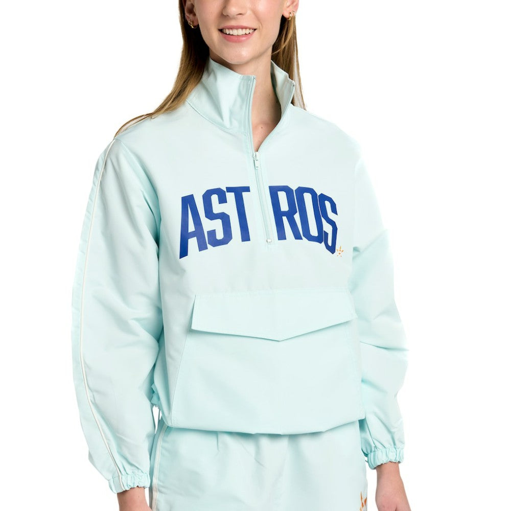 Houston Astros Lusso Women's Parker Half-Zip Jacket | MLB Outlet
