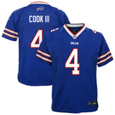 Buffalo Bills Nike James Cook III Youth Game Jersey