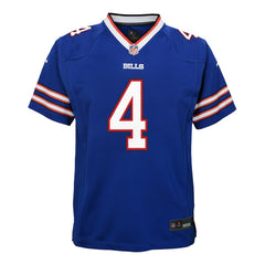 Buffalo Bills Nike James Cook III Youth Game Jersey