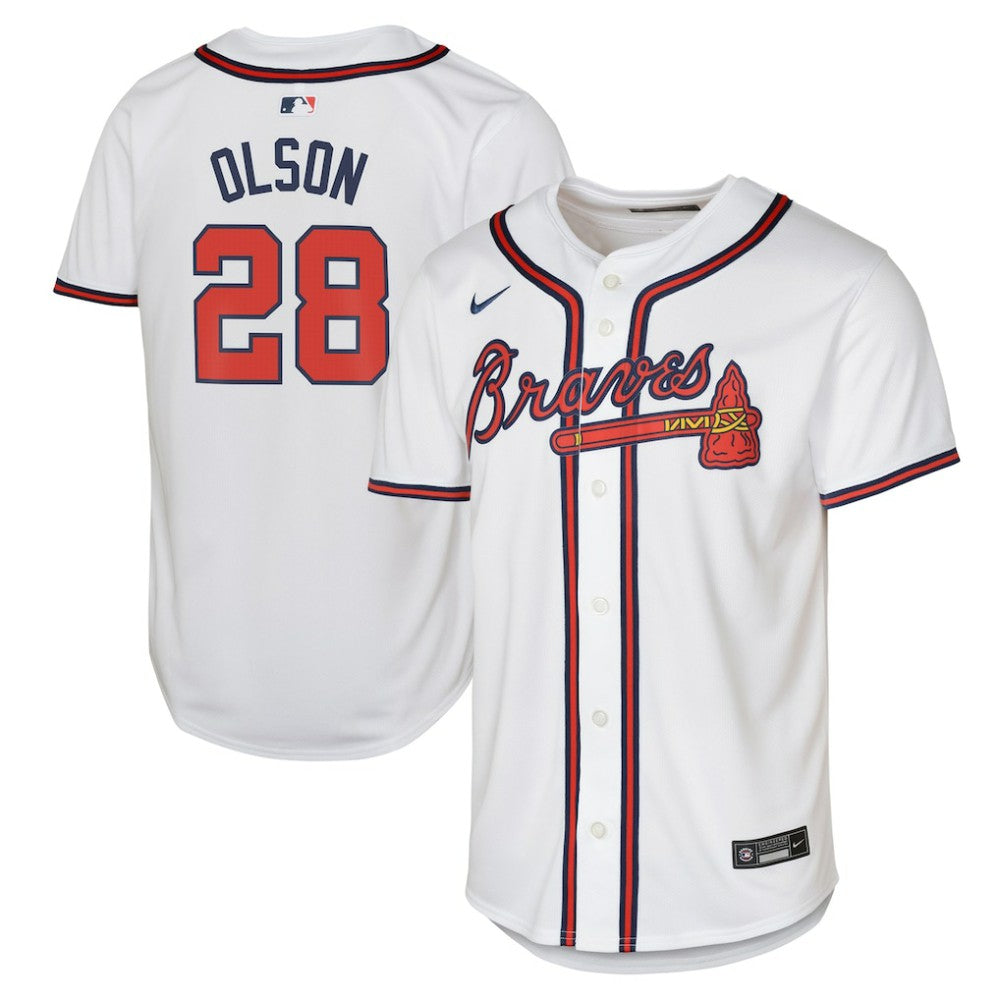 Matt Olson Atlanta Braves Nike Youth Home Limited Player Jersey | MLB Discount