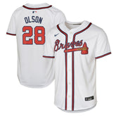 Matt Olson Atlanta Braves Nike Youth Home Limited Player Jersey | MLB Discount