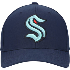Seattle Kraken Mitchell & Ness Team Ground Pro Adjustable Hat Sale