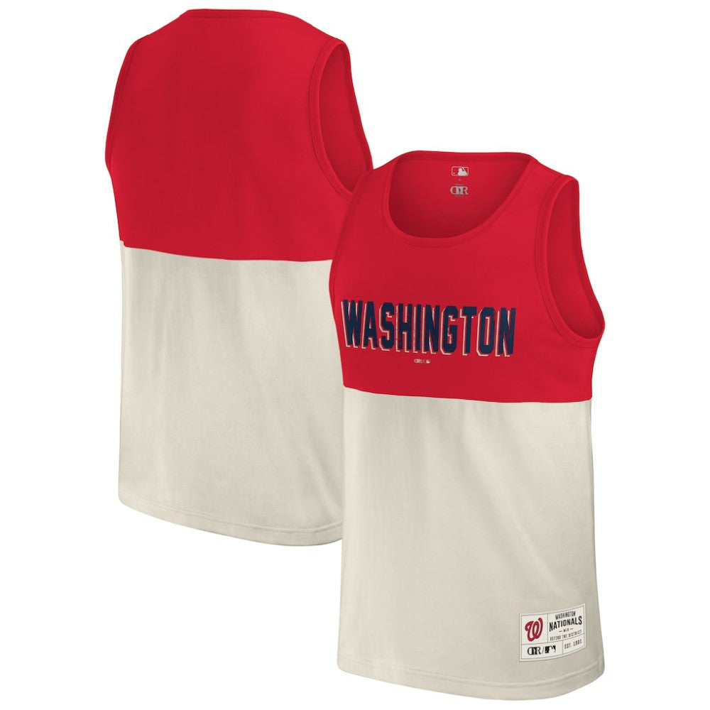 Washington Nationals Darius Rucker Collection by Fanatics Colorblock Tank Top | MLB Online