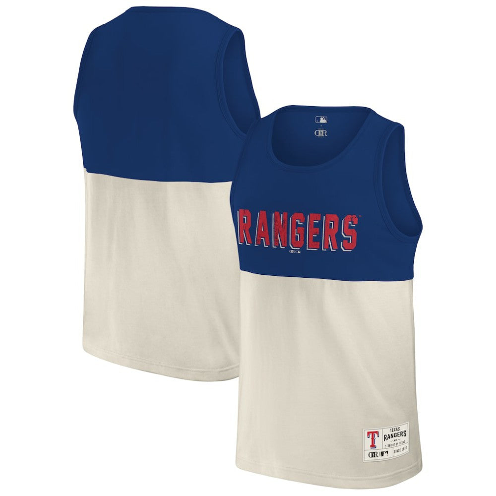 Texas Rangers Darius Rucker Collection by Fanatics Colorblock Tank Top | MLB New