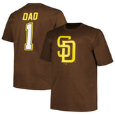 San Diego Padres Profile Big & Tall #1 Dad T-Shirt | MLB Near me