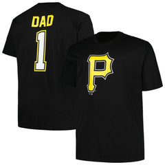Pittsburgh Pirates Profile Big & Tall #1 Dad T-Shirt | MLB For sale