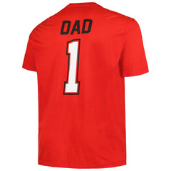 Cincinnati Reds Profile Big & Tall #1 Dad T-Shirt | MLB Discount