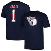 Cleveland Guardians Profile Big & Tall #1 Dad T-Shirt | MLB Sale