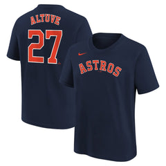 Jose Altuve Houston Astros Nike Youth Name & Number T-Shirt | MLB Sale