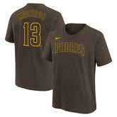 Manny Machado San Diego Padres Nike Youth Name & Number T-Shirt | MLB Outlet
