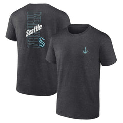 Seattle Kraken Fanatics Backbone T-Shirt On Sale