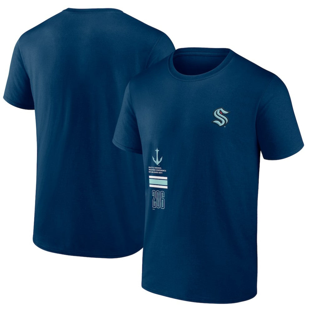 Seattle Kraken Fanatics Represent T-Shirt On Sale