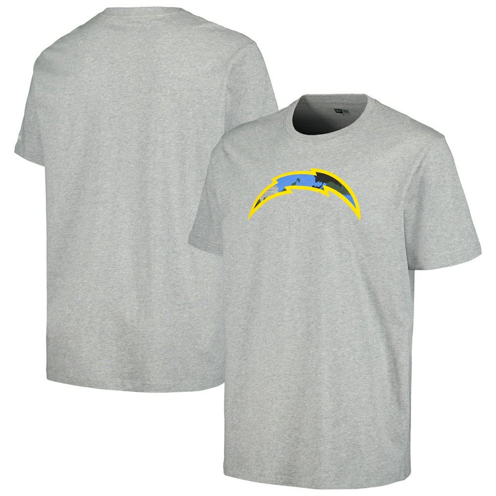 Los Angeles Chargers New Era Camo Logo T-Shirt