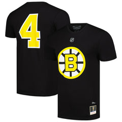 Bobby Orr Boston Bruins Mitchell & Ness Name & Number T-Shirt On Sale
