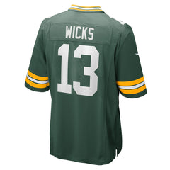 Green Bay Packers Nike Dontayvion Wicks Game Jersey