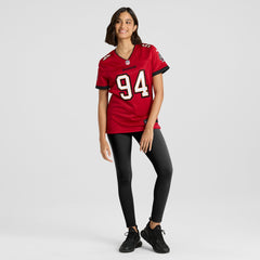 Calijah Kancey Tampa Bay Buccaneers Women's Game Jersey - Red