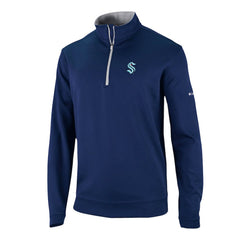 Seattle Kraken Columbia Wickham Hills Omni-Wick Quarter-Zip Jacket Discount