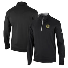 Boston Bruins Columbia Wickham Hills Omni-Wick Quarter-Zip Jacket On Sale