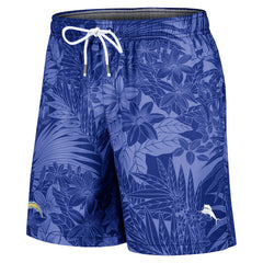 Los Angeles Chargers Tommy Bahama Santiago Palms Board Shorts