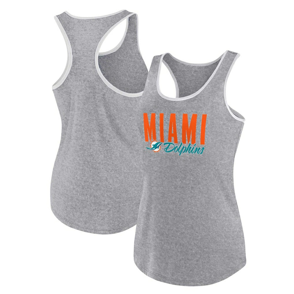 Miami Dolphins Fanatics Women's Plus Size Fuel Tank Top