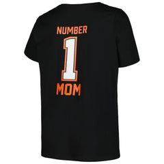 Cincinnati Bengals Fanatics Women's Plus Size Mother's Day #1 Mom V-Neck T-Shirt