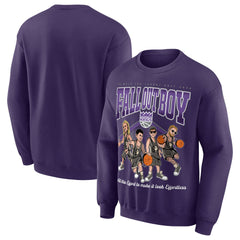 Fall Out Boy x Sacramento Kings Unisex So Much For (2our) Dust Pullover Sweatshirt Discount