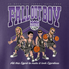 Fall Out Boy x Sacramento Kings Unisex So Much For (2our) Dust Pullover Sweatshirt Discount