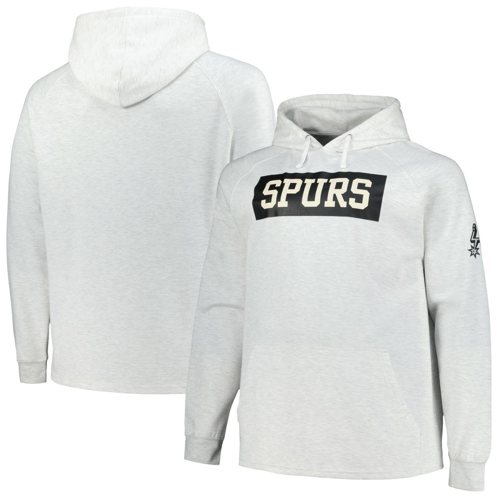 San Antonio Spurs Big & Tall Raglan Tri-Blend Pullover Hoodie Discount