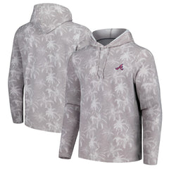Atlanta Braves Tommy Bahama Palm Frenzy Hoodie Long Sleeve T-Shirt | MLB Shop
