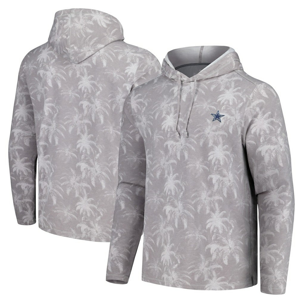 Dallas Cowboys Tommy Bahama Palm Frenzy Hoodie Long Sleeve T-Shirt