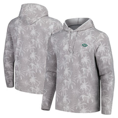 New York Jets Tommy Bahama Palm Frenzy Hoodie Long Sleeve T-Shirt