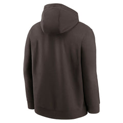 Cleveland Browns Nike Rewind Club Logo Pullover Hoodie