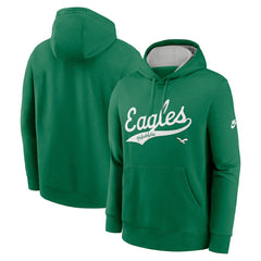 Philadelphia Eagles Nike Rewind Club Logo Pullover Hoodie