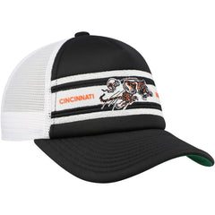 Cincinnati Bengals Mitchell & Ness Youth Stripe Trucker Adjustable Hat