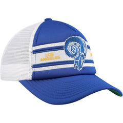 Los Angeles Rams Mitchell & Ness Youth Stripe Trucker Adjustable Hat