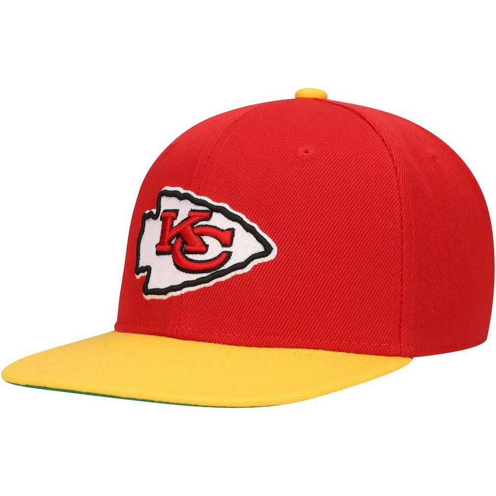 Kansas City Chiefs Mitchell & Ness Youth Team Two-Tone Snapback Hat