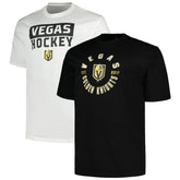 Vegas Golden Knights Fanatics Big & Tall 2-Pack T-Shirt Set Discount