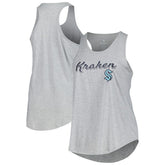 Seattle Kraken Fanatics Women's Plus Size Racerback Tank Top Online