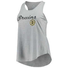 Boston Bruins Fanatics Women's Plus Size Racerback Tank Top On Sale