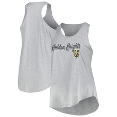 Vegas Golden Knights Fanatics Women's Plus Size Racerback Tank Top On Sale