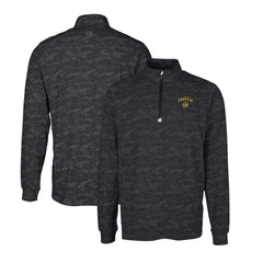 Seattle Mariners Cutter & Buck City Connect Big & Tall Traverse Camo Print Stretch Quarter-Zip Pullover Top | MLB Online