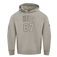 Kansas City Chiefs Travis Kelce Pro Standard Player Name & Number Pullover Hoodie