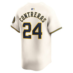 William Contreras Milwaukee Brewers Nike Home Limited Player Jersey | MLB Online