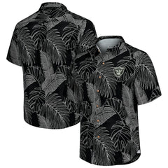 Las Vegas Raiders Tommy Bahama Sport Vine Line Button-Down Shirt