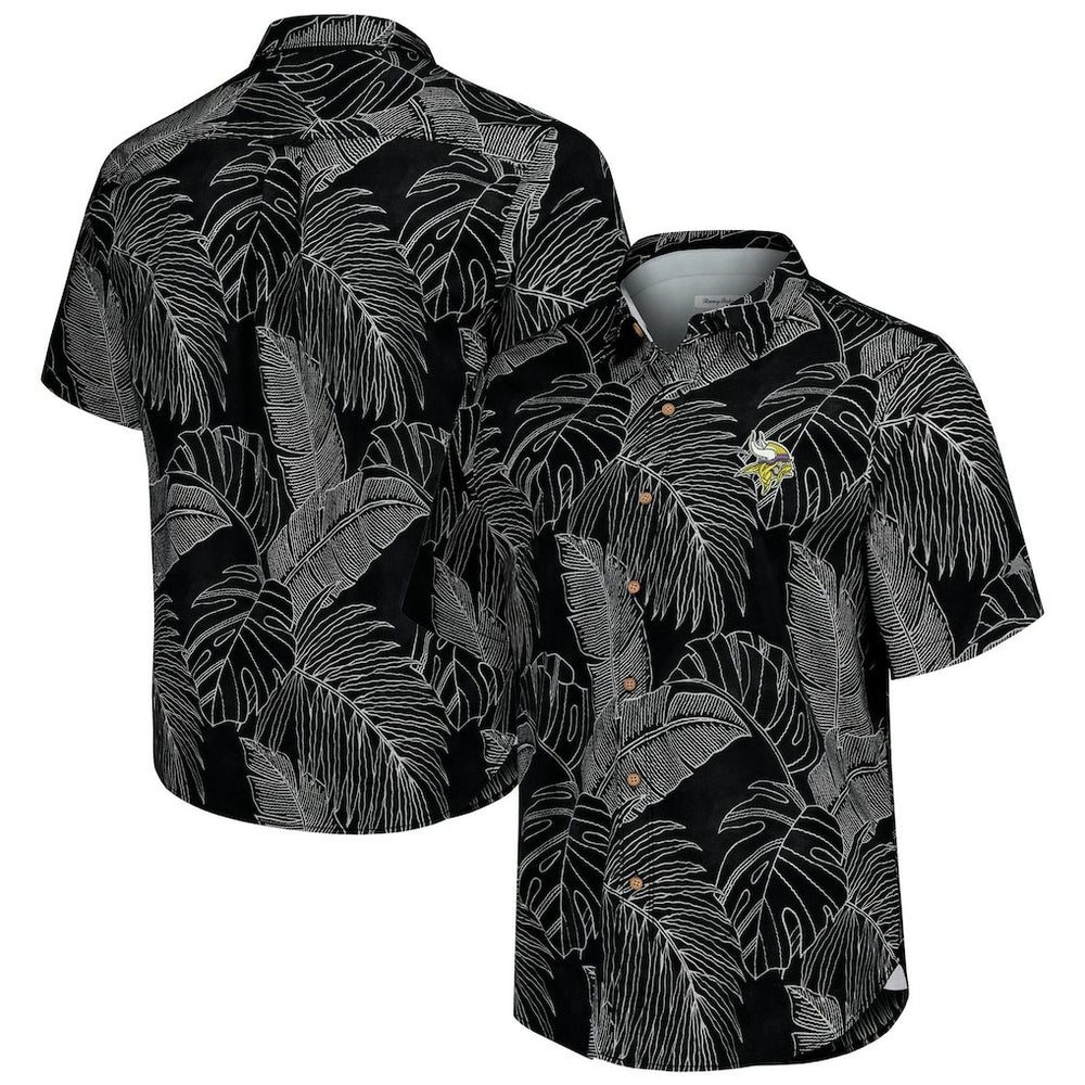 Minnesota Vikings Tommy Bahama Sport Vine Line Button-Down Shirt