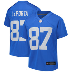 Detroit Lions Nike Sam LaPorta Youth Game Jersey